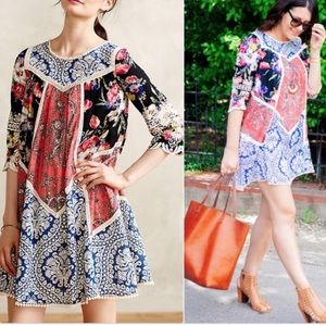 Anthropologie Inez Swing Dress